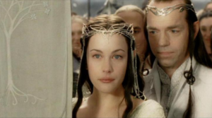 Władca pierścieni Elrond Arwena